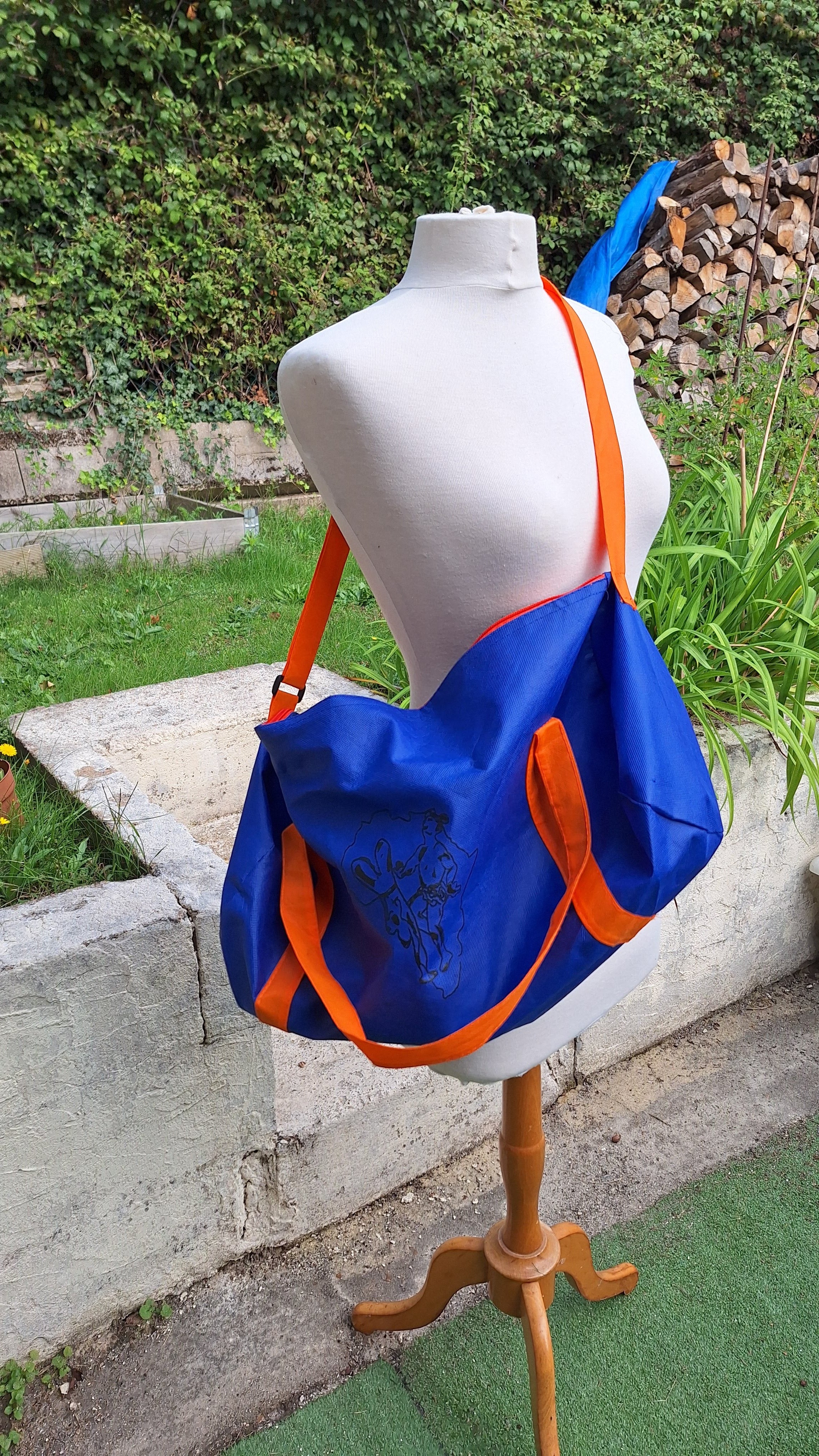 Sac de sport flocké JADE