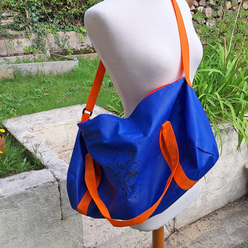 Sac de sport flocké JADE