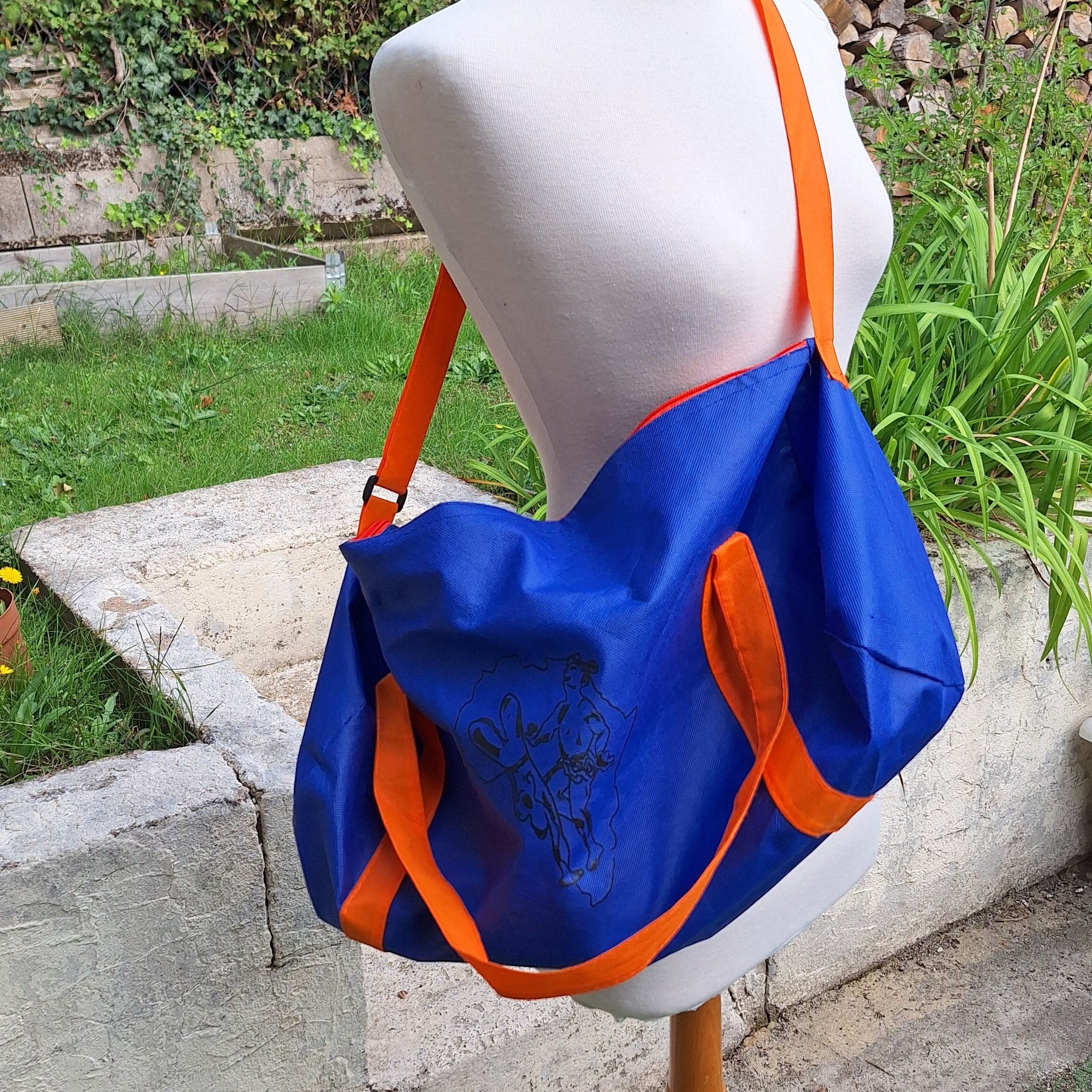 Sac de sport flocké JADE